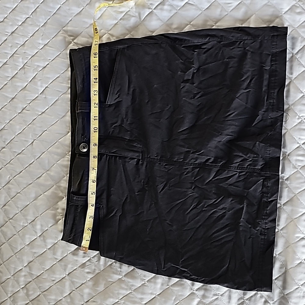 Eddie Bauer Women's Adventurer Skort Active Stretch Bottom Black Size 8